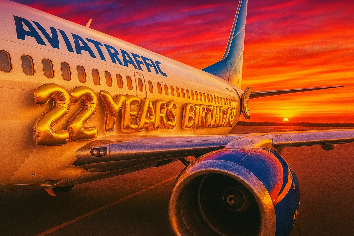 Illustration: Avia Traffic celebrates 22 years in the skies