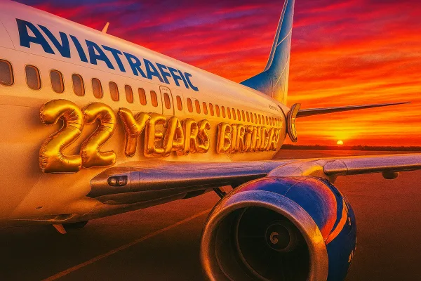 Avia Traffic празднует 22 года в небе!