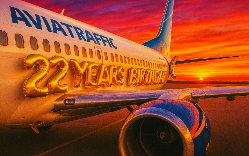 Avia Traffic празднует 22 года в небе!
